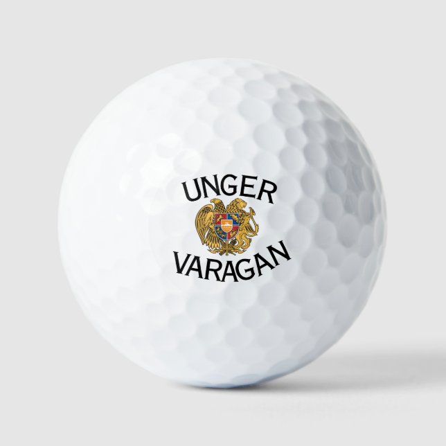 Unger Varagan Golfbälle (Vorderseite)
