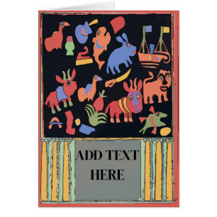 Ungerade Tiere, Text hinzufügen