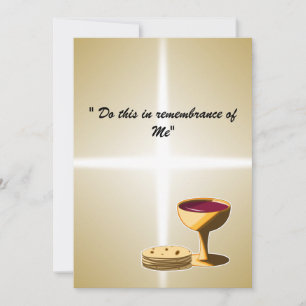 Ungesäuertes Brot und Wein