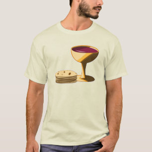 Ungesäuertes Brot und Wein Das letzte Abendessen O T-Shirt