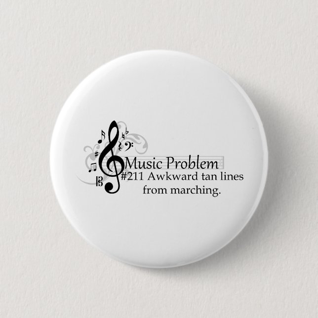 Ungeschickte tan Linien Button (Vorderseite)