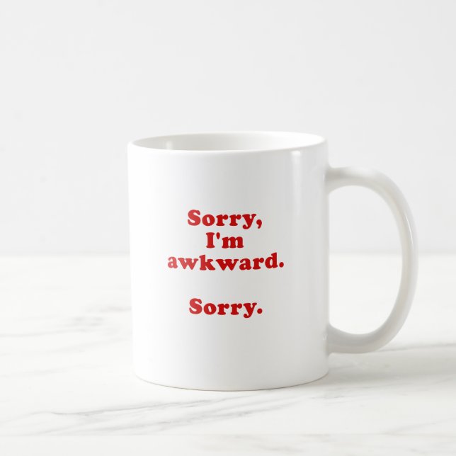 Ungeschicktes trauriges trauriges Im Kaffeetasse (Rechts)
