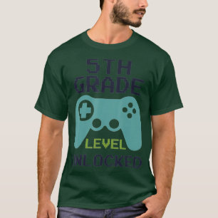 Ungesichertes Video auf 5. Stufe zurück zum Schulj T-Shirt
