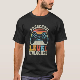 Ungesperrter Gamer im Vorschulalter 1. Schultag B T-Shirt