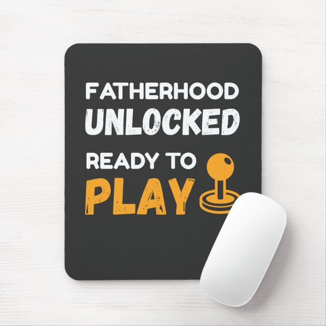 Ungesperrter Gamer-Vater der Vaterschaft Mousepad (Mit Mouse)