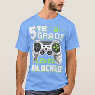 Ungesperrtes Videospiel der 5. Klasse zurück zur S T-Shirt