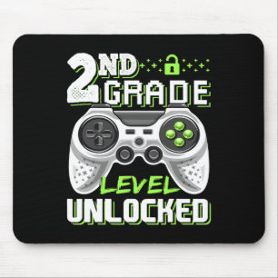 Ungesperrtes Videospiel der zweiten Stufe bis zur Mousepad