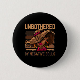 Ungestört Sy Black Queen African American Women L Button
