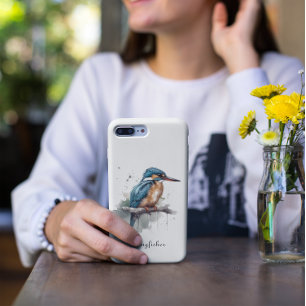 Ungestörtheit des Kingfisher, anpassbar Case-Mate iPhone Hülle