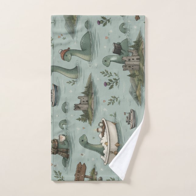 Ungetüm von Loch Ness  Handtuch (Handtuch)