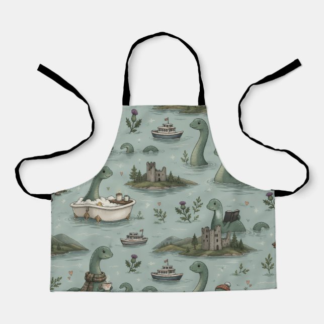Ungetüm von Loch Ness  Schürze (Vorderseite)