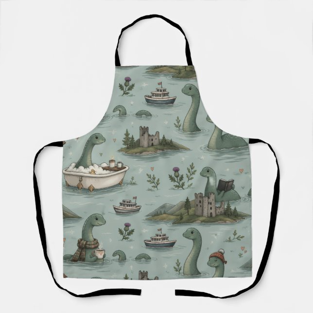 Ungetüm von Loch Ness  Schürze (Vorderseite)