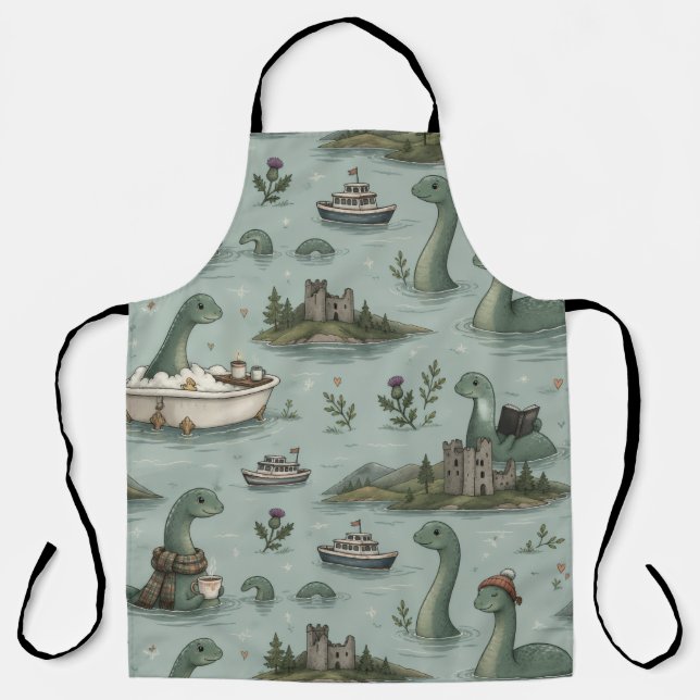 Ungetüm von Loch Ness  Schürze (Vorderseite)