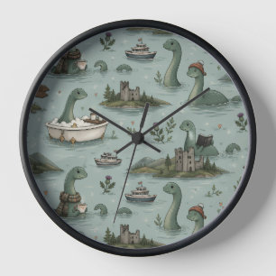Ungetüm von Loch Ness Uhr