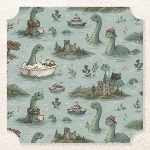 Ungetüm von Loch Ness Untersetzer