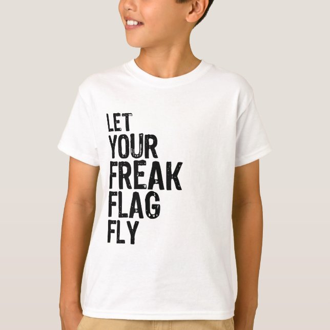 Ungewöhnliche Flagge T-Shirt (Vorderseite)
