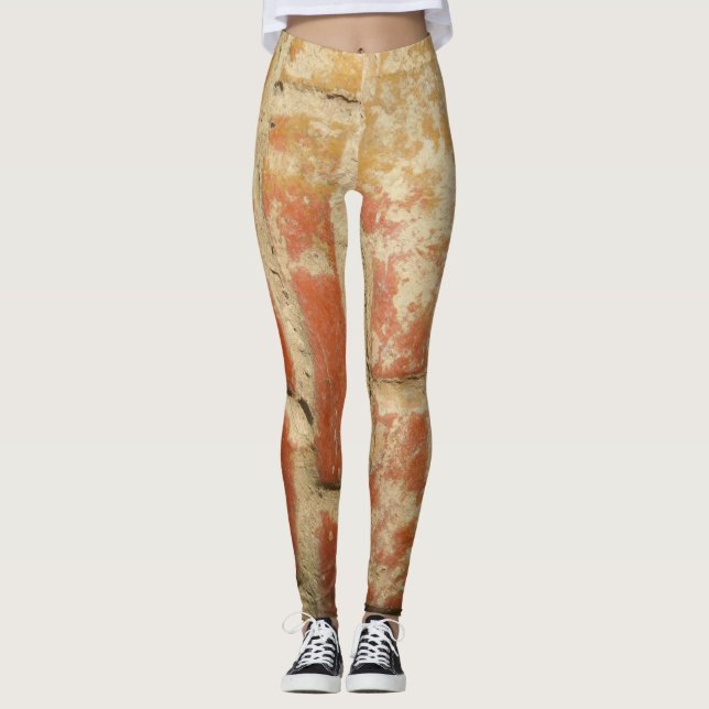 Ungewöhnliche Kunst- und Designdamen strecken Legg Leggings (Vorderseite)