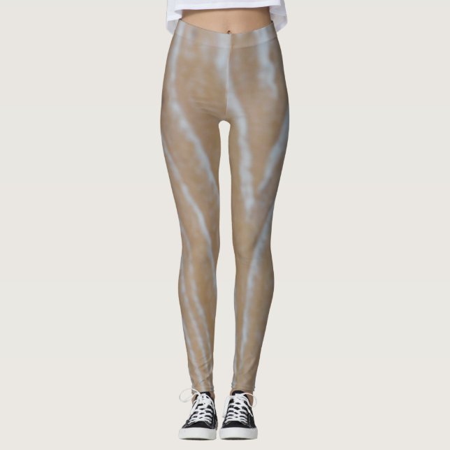 Ungewöhnliche Kunst- und Designdamen strecken Legg Leggings (Vorderseite)