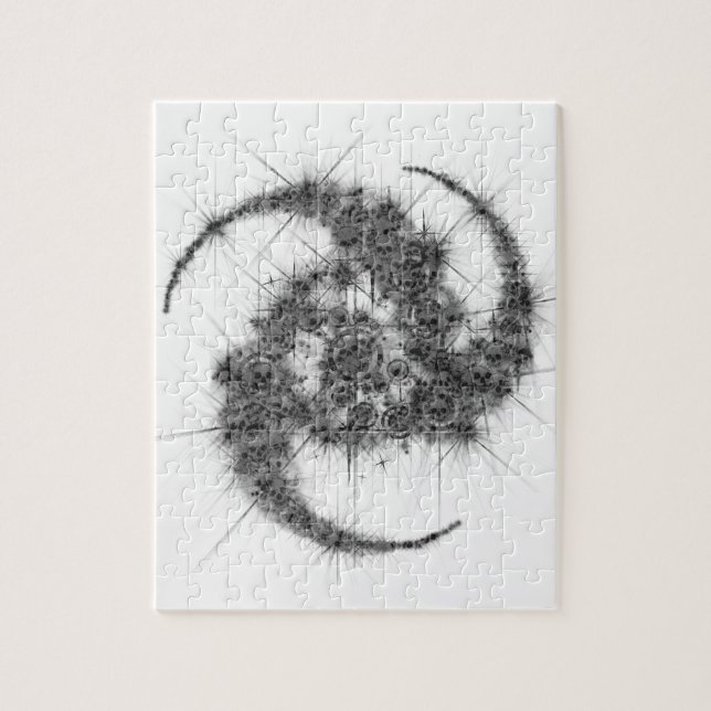 ungewöhnliche Schädel Puzzle (Vertikal)