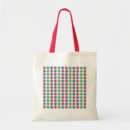 Ungewöhnliche Tasche mit abstraktem Muster