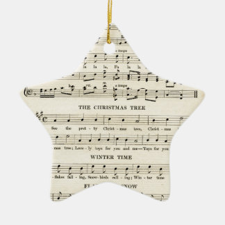 Ungewöhnliche Weihnachtslieder von Vintage Keramikornament