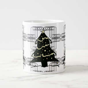 Ungewöhnlicher Cooler Roman Chic Moderner Weihnach Jumbo-Tasse