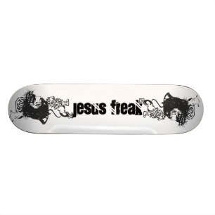 Ungewöhnlicher Löwe Jesuss und Lamm-Skateboard Skateboard
