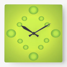 Ungewöhnlicher Pop Kunst Limone Sonnen Uhr Grün 4