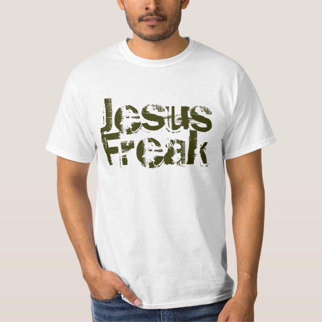 Ungewöhnlicher T - Shirt Jesuss (Vorderseite)