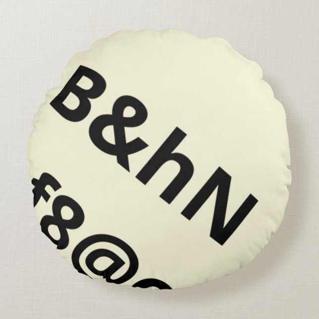 Ungewöhnliches Kissen (Vorderseite)