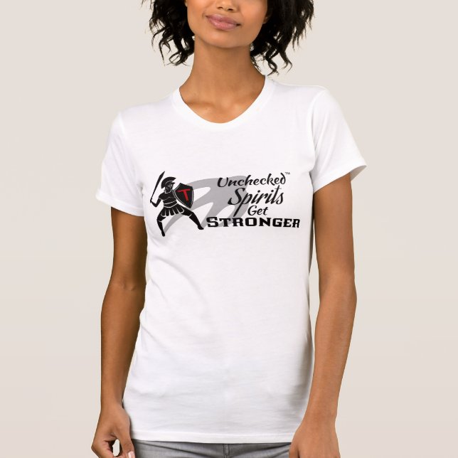 Ungezähmte Geister werden stärker Damen T-Shirt (Vorderseite)