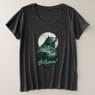 Ungezähmtes Soul Große Größe T-Shirt