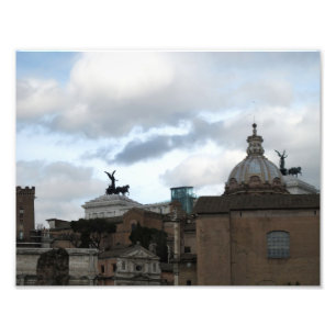 Ungezwungen - Stadt von Engeln Fotodruck