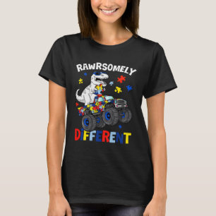 Unglaublich Andersartiges Autismus-Bewusstseins-Pu T-Shirt