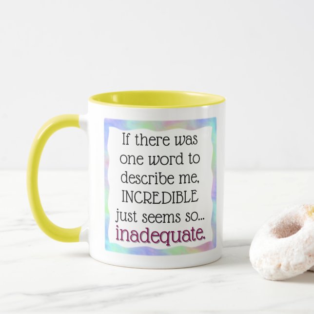 Unglaublich ist ungenau tasse (Mit Donut)