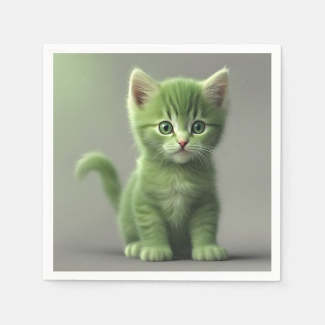 Unglaublich Kitten Serviette (Vorderseite)