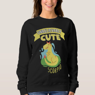 Unglaublich Scorpio Zodiac Sign Horoskop Dino Sweatshirt