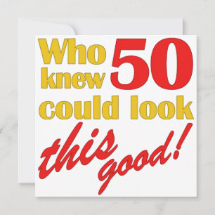 Unglaublich witzig 50. Geburtstagsparty Einladunge Einladung