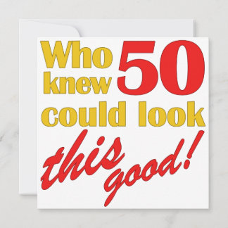 Unglaublich witzig 50. Geburtstagsparty Einladunge Einladung