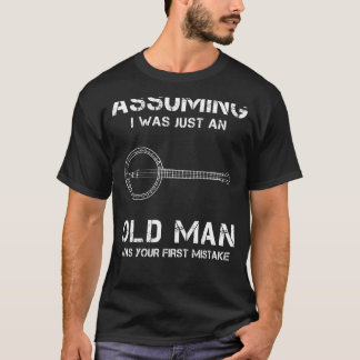 Unglaublich witzig Banjo T-Shirt: Dein erster Fehl T-Shirt