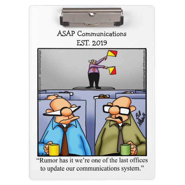 Unglaublich witzig Business Spaß Zwischenablage Klemmbrett (Vorderseite)