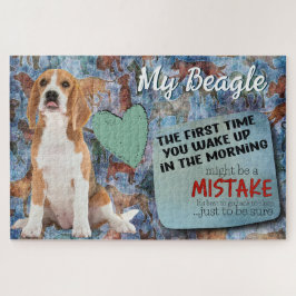 Unglaublich witzig Denken aus Ihrem Beagle Puzzle