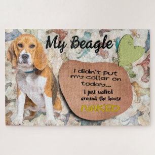 Unglaublich witzig Denken aus Ihrem Beagle Puzzle