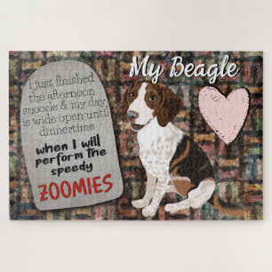 Unglaublich witzig Denken aus Ihrem Beagle Puzzle