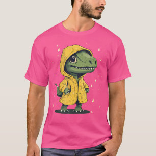 Unglaublich witzig Dino Raincoat Adventure Graphic T-Shirt