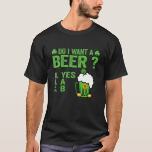 Unglaublich witzig Drink Lover St Paddys Day Woll  T-Shirt