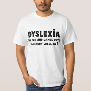 Unglaublich witzig Dyslexie T-Shirt