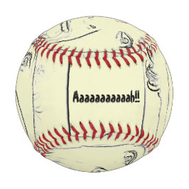 Unglaublich witzig, entsetzliche Abschirmung Baseball