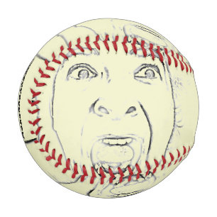 Unglaublich witzig, entsetzliche Abschirmung Baseball