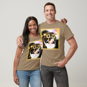 Unglaublich witzig Foto einer lustigen Katze. Jetz T-Shirt